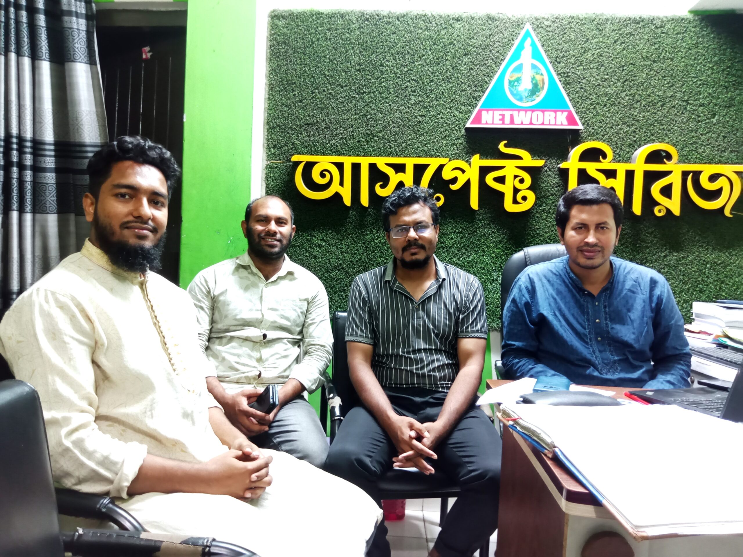 Meeting with Aspect Series to develop their business through digital marketing.